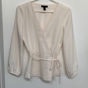 JCrew Wrap Blouse